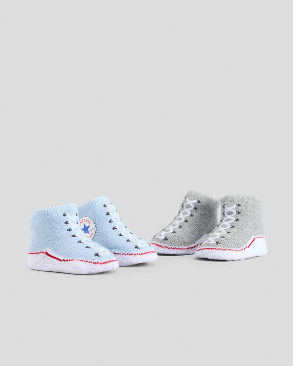 Converse Infant Chuck Taylor Booties 2 Pack for Unisex