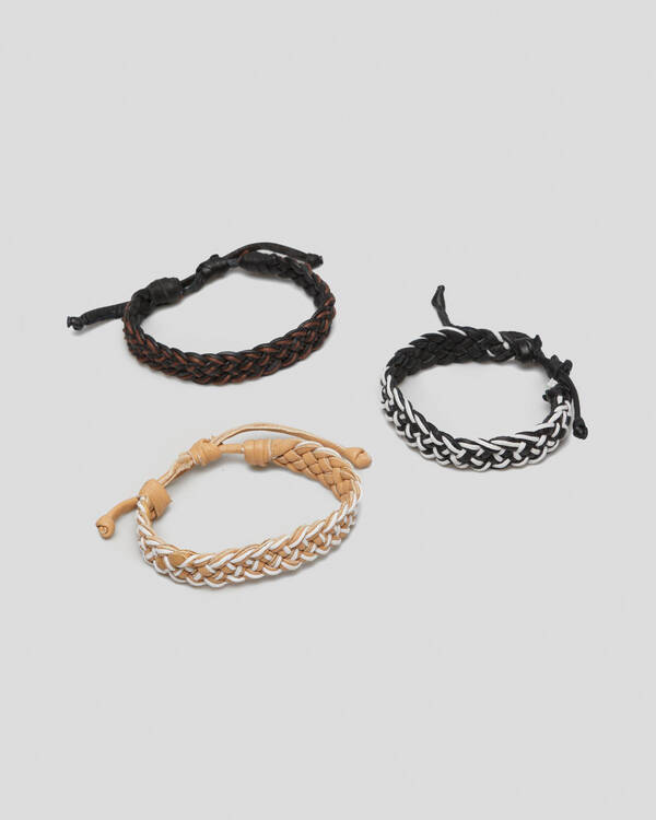 Classics 77 Woven Combo Bracelet Pack for Mens