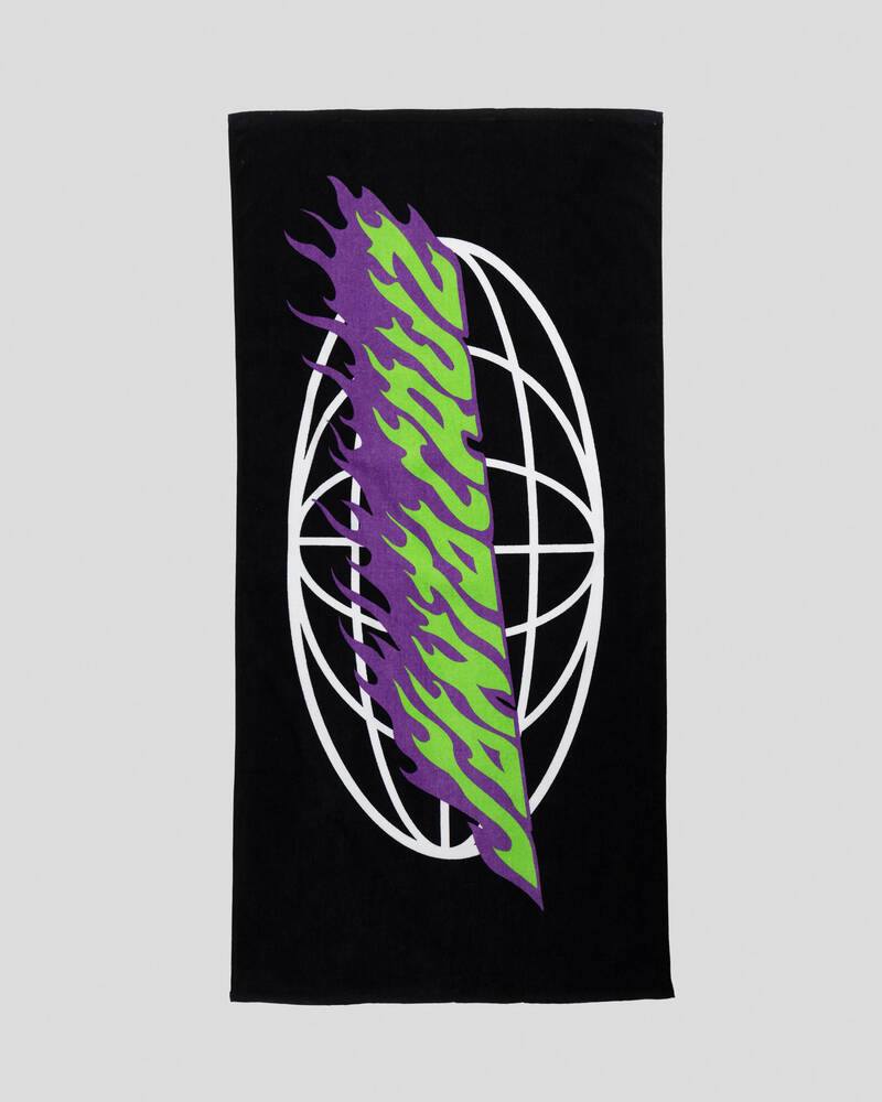 Santa Cruz Global Flame Strip Towel for Mens