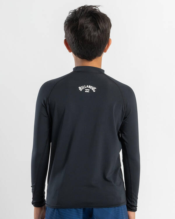 Billabong Boys' All Day Arch Long Sleeve Rash Vest for Mens
