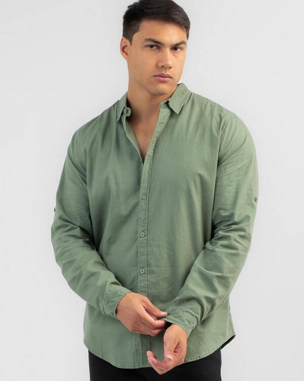 Skylark Hemp Long Sleeve Shirt for Mens