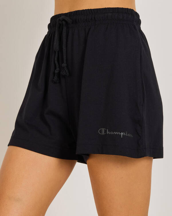 Champion Hi-Waist Tonal Jersey Shorts for Womens