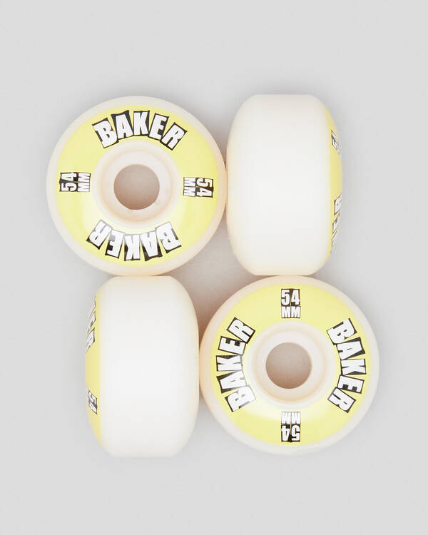 Baker Skateboards Brand Logo 54mm Wheels for Mens