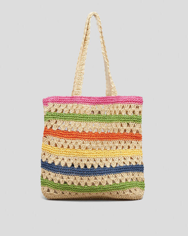 Mooloola Raya Straw Bag for Womens