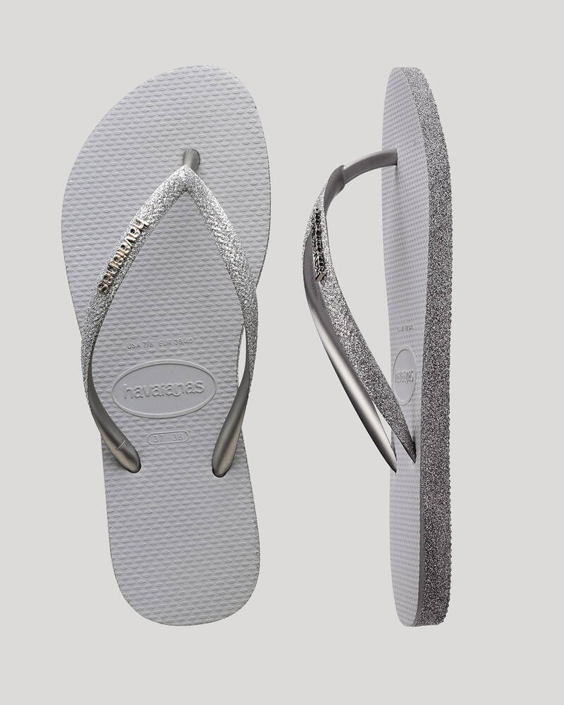 Havaianas Slim Sparkle Thongs for Womens
