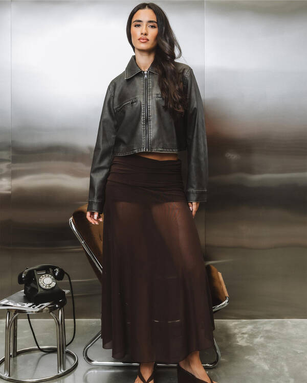 Ava And Ever Phoenix Faux Leather Jacket for Womens