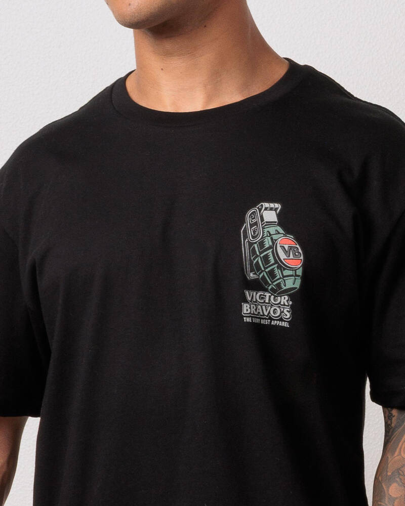 Victoria Bitter Badge Greenade 2 T-Shirt for Mens