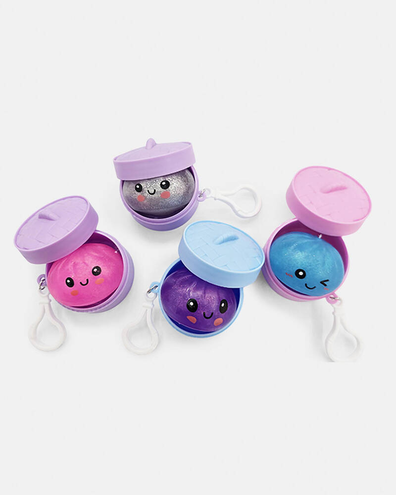 Get It Now Dumpling Squishy Fidget Bag Charm for Womens