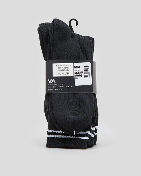 RVCA RVCA Union III Socks 5 Pack for Mens
