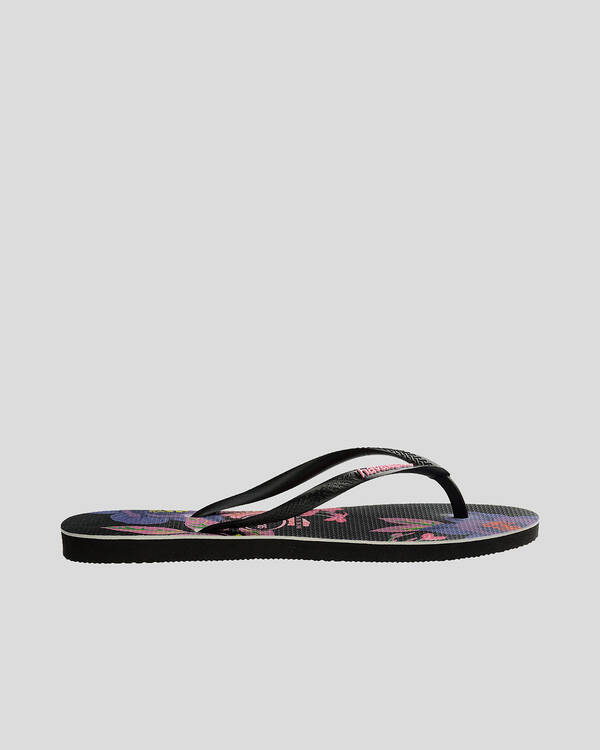 Havaianas Slim Floral Colours Thongs for Womens
