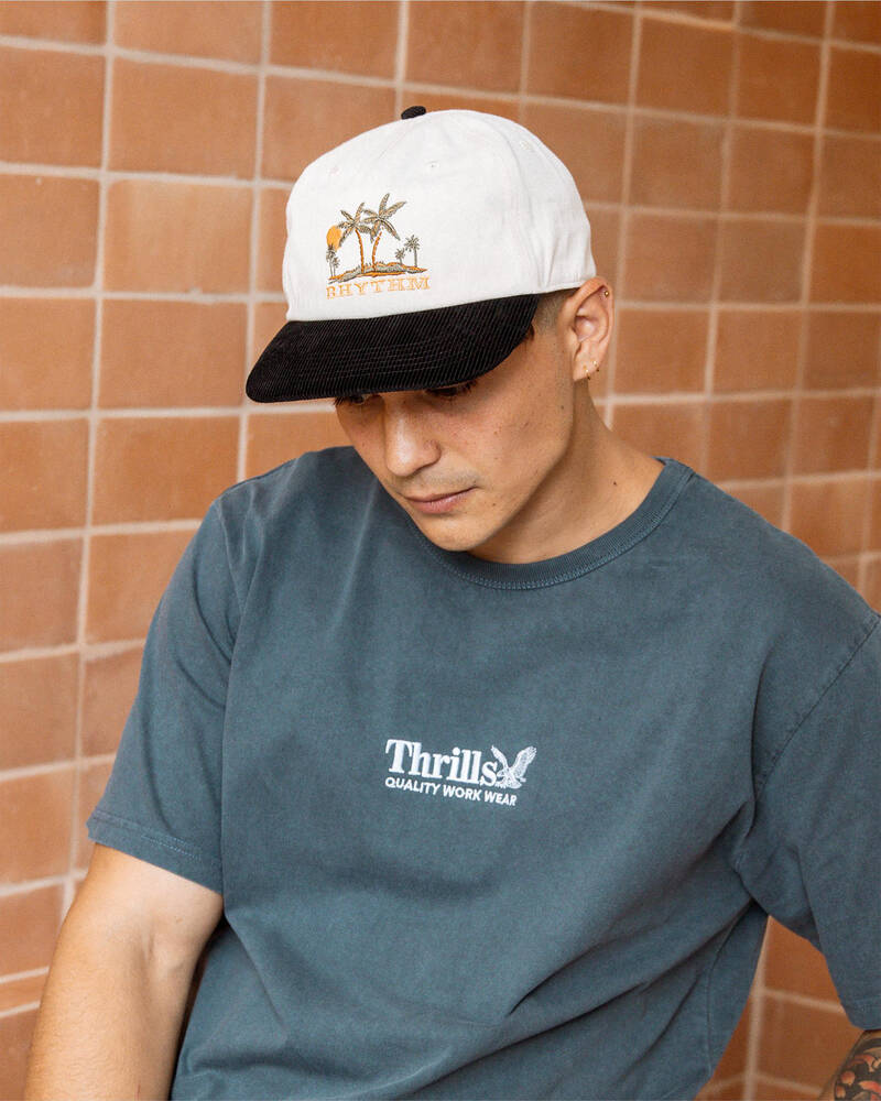 Rhythm Palm Days Cord Cap for Mens
