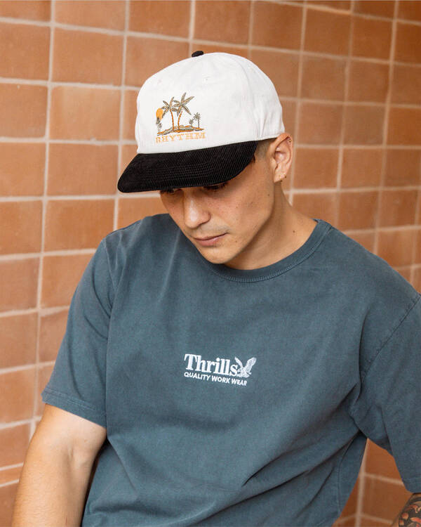 Rhythm Palm Days Cord Cap for Mens