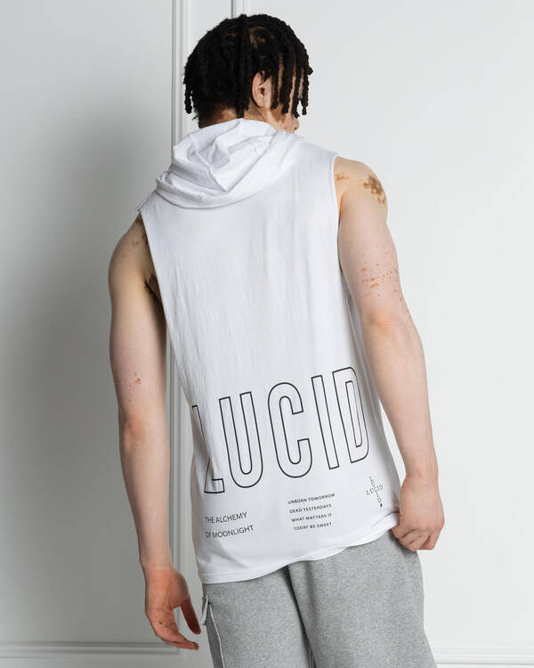 Lucid Monarch Hooded Muscle Tank for Mens