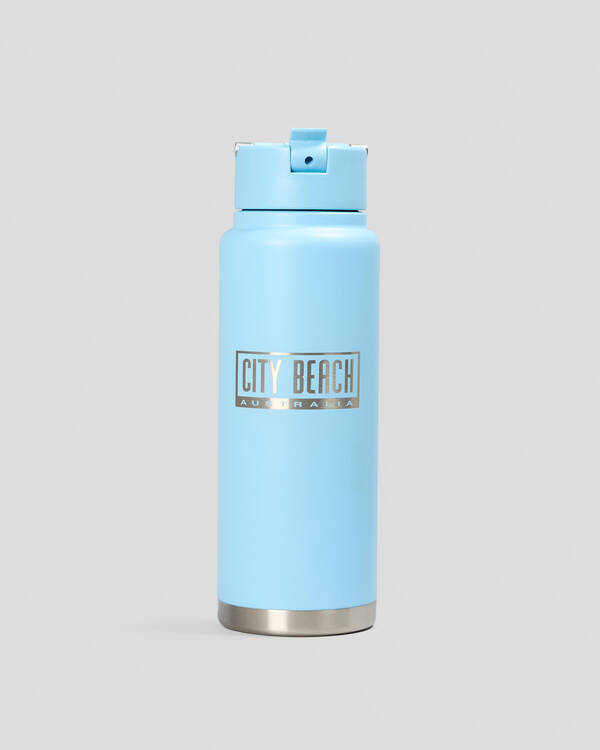 Mizu 36 oz Straw Lid City Beach Water Bottle for Mens