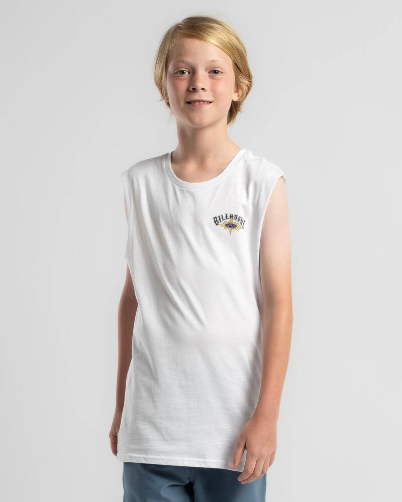 Billabong Boys' Flame Arch Muscle Tank for Mens