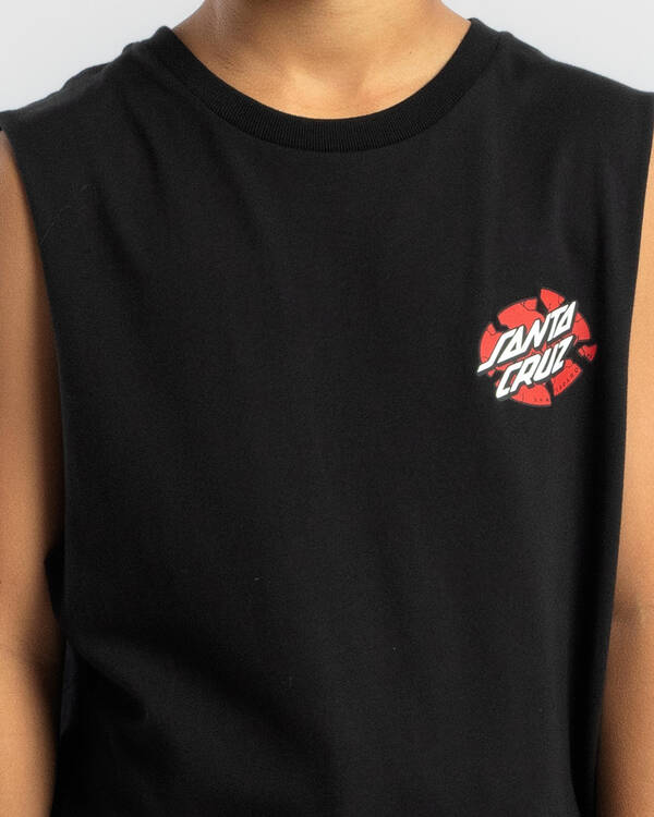 Santa Cruz Boys' SC Meek OG Slasher Muscle Tank for Mens