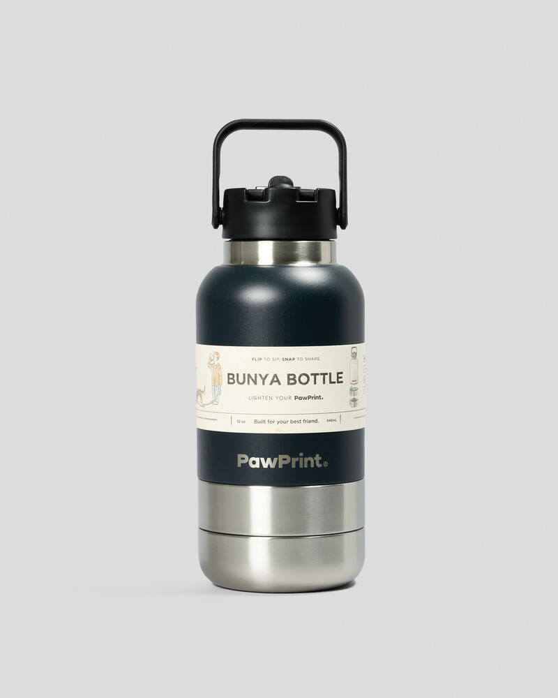 Paw Print Bunya 32Oz Drink Bottle & Pet Bowl for Unisex