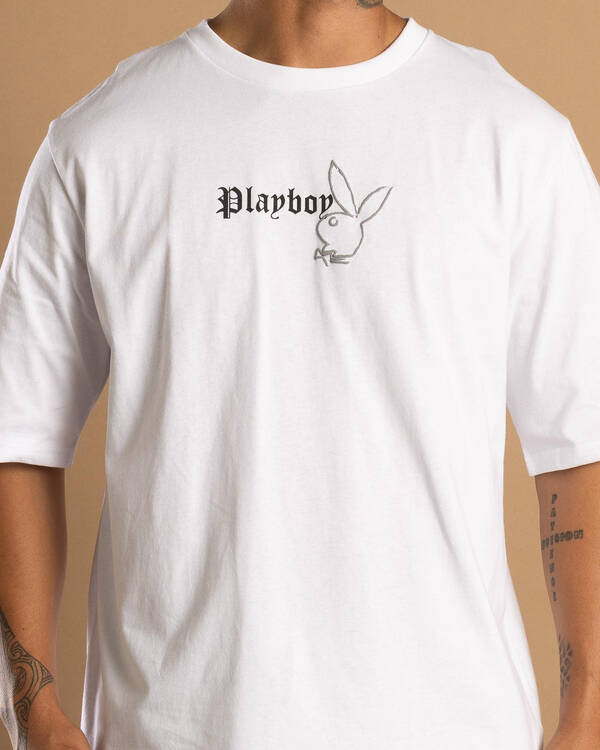 Playboy Playboy Gothic Sketch T-Shirt for Mens
