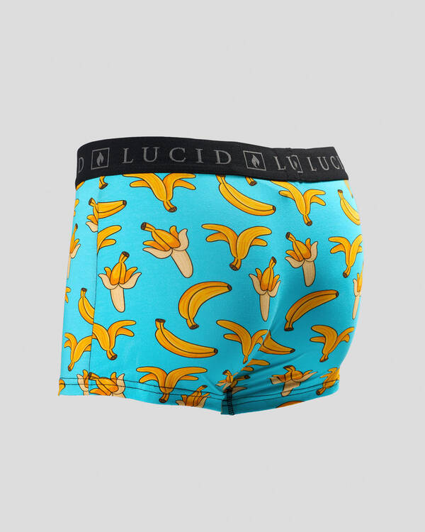 Lucid That's Bananas Fitted Boxers for Mens