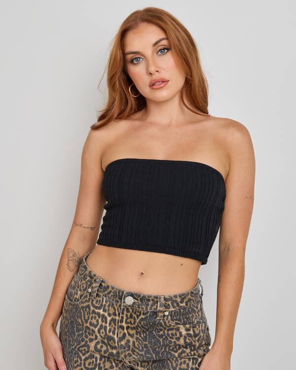 Ava And Ever Chapman Knit Tube Top for Womens
