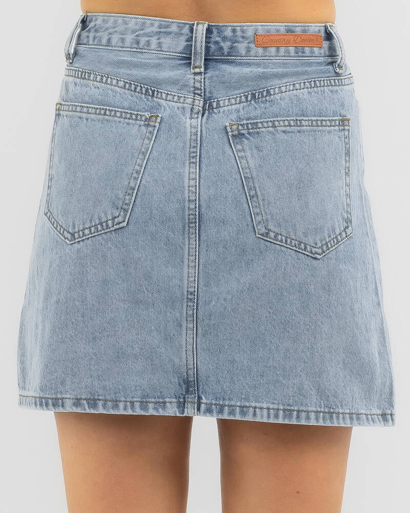 Country Denim Nellie Denim Skirt for Womens