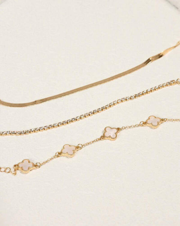 Karyn In LA Clover Bracelet Pack for Womens