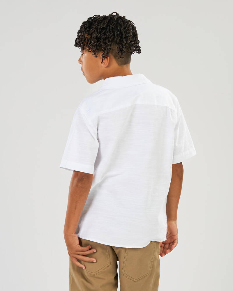 Skylark Boys' Integral Short Sleeve Shirt for Mens