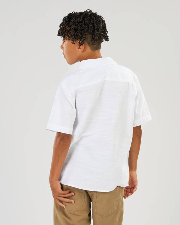 Skylark Boys' Integral Short Sleeve Shirt for Mens