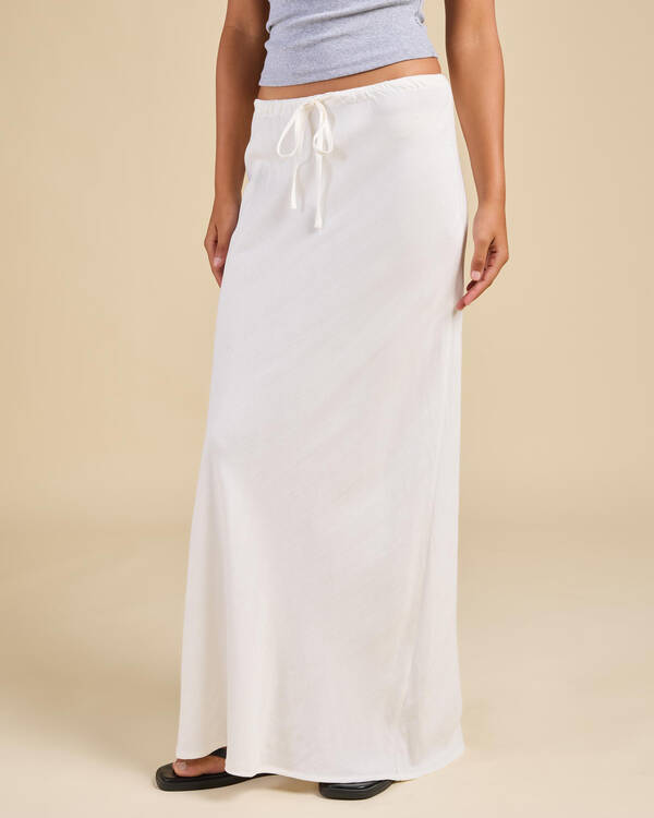 Rhythm Bias Cut Maxi Skirt for Womens