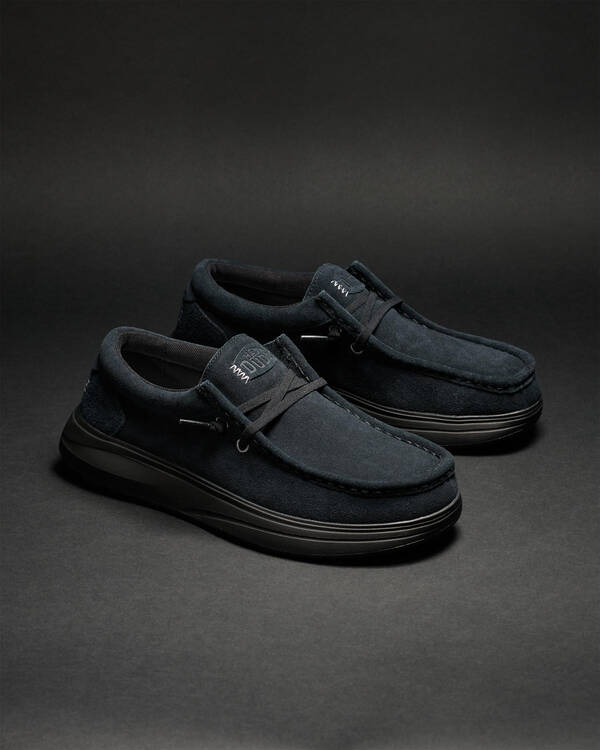 HEYDUDE Wally COMF Suede Shoes for Mens