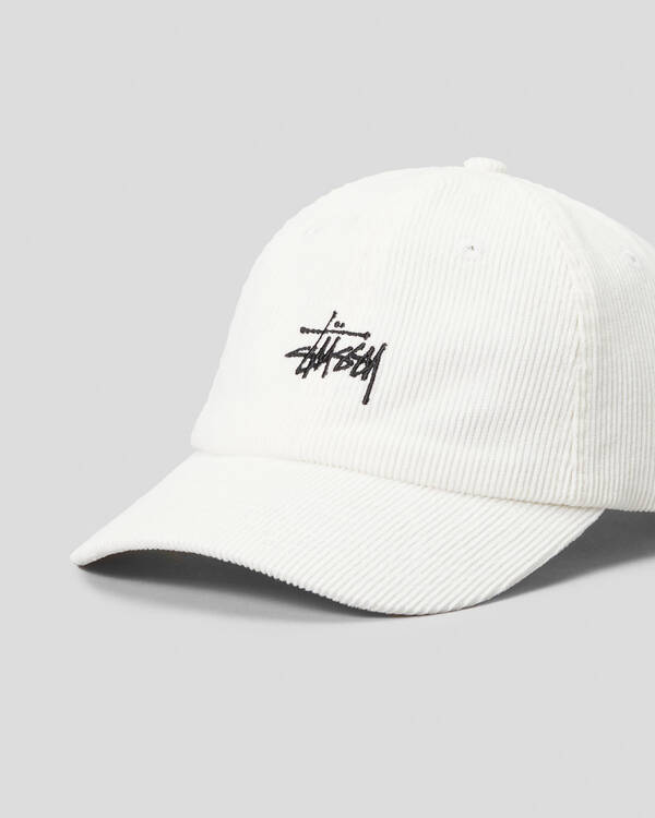 Stussy Graffiti Cord Low Pro Cap for Womens