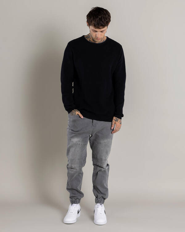 Lucid Cluster Knitted Sweater for Mens