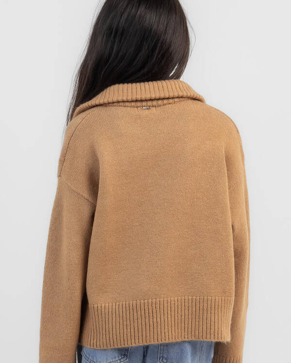 Ava And Ever Girls' Stanford Collared Knit Jumper for Womens