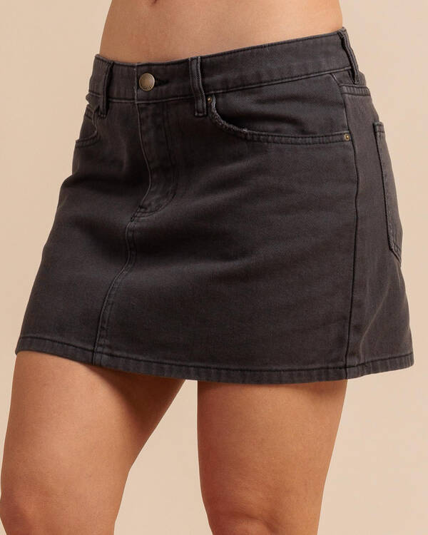 Billabong Frankie Denim Mini Skirt for Womens