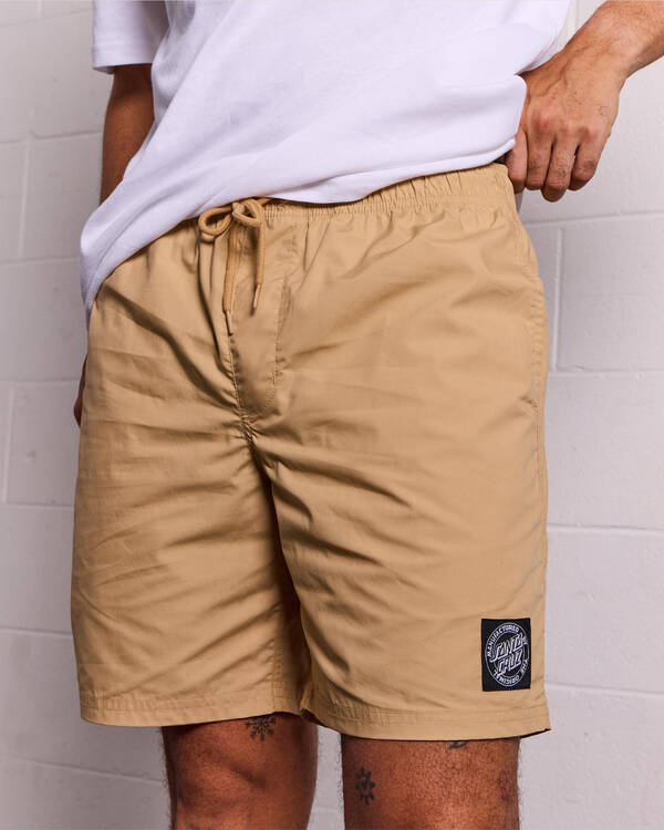Santa Cruz MFG Dot Cruzier Solid Shorts for Mens