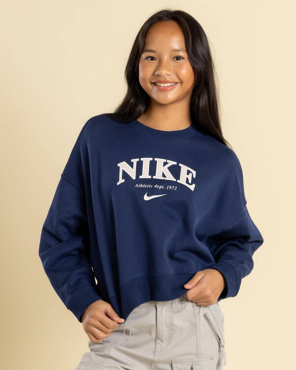 Nike Girls' Sportswear Trend Sweatshirt for Womens