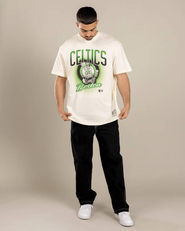 Mitchell & Ness Boston Celtics Frame T-Shirt for Mens