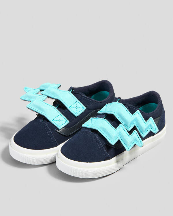 Vans Toddlers' Old Skool V Bolt Strap Shoes for Mens