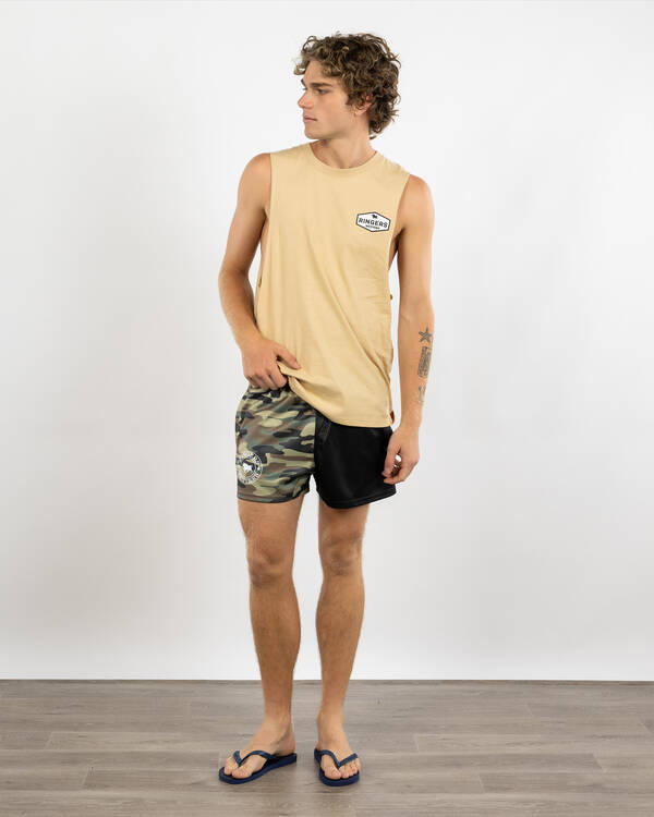 Ringers Western Camo Footy Shorts for Mens