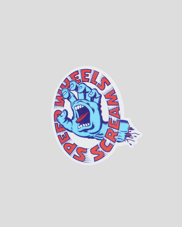 Santa Cruz Screaming Hand Scream Sticker for Mens