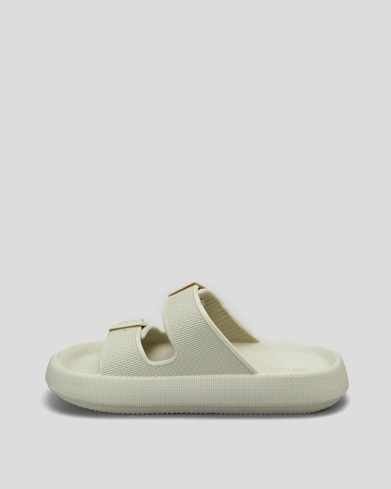 Ava And Ever Cove Double Buckle Slide Sandals for Womens