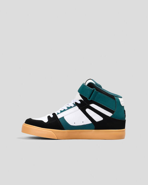 DC Shoes Boys' Pure Hi-Top EV Shoes for Mens
