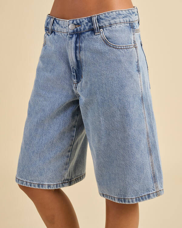 Worship Supplies Going Nuts Big Baggy Denim Shorts for Womens