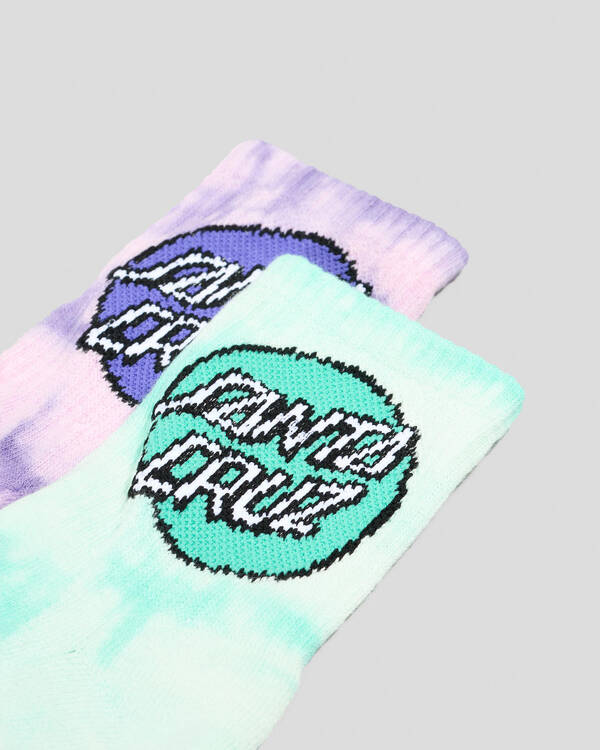 Santa Cruz Girl's Other Dot Mid Sock Pack for Womens