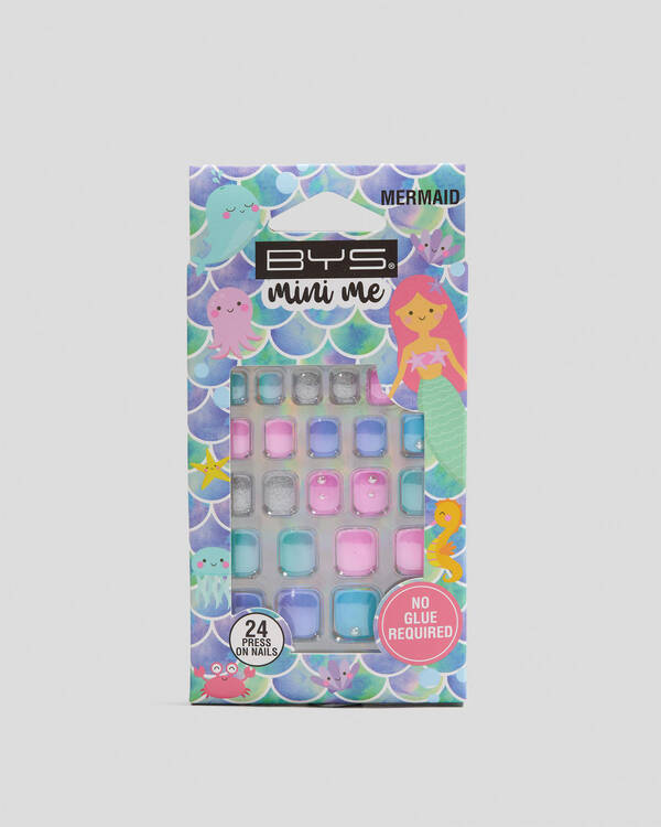 Get It Now Mini Me Mermaid Press on Nail Pack for Womens