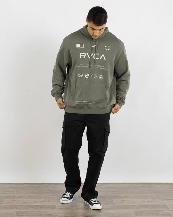 RVCA Multi Icons Hoodie for Mens