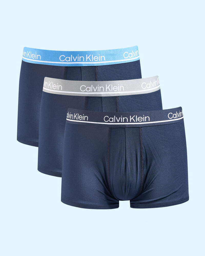 Calvin Klein Ck Micro Plus Low Rise Trunk 3 Pack for Mens