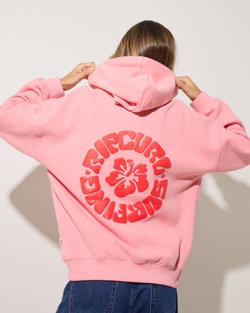 Rip Curl Surf Party Puff Heritage Hoodie for Womens