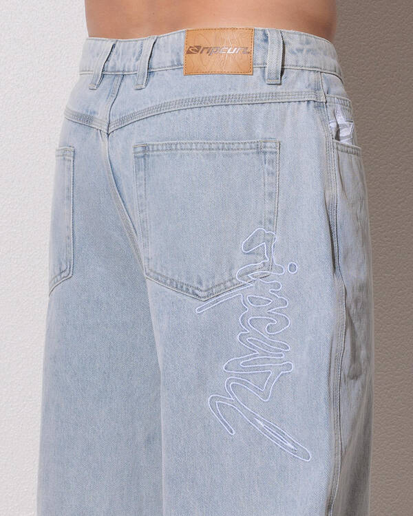 Rip Curl Medina Rip Script Denim Jeans for Mens