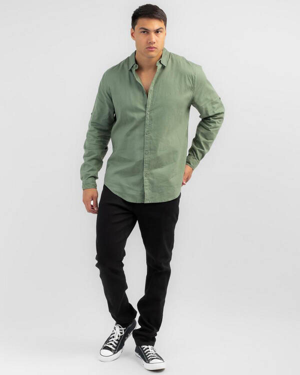 Skylark Hemp Long Sleeve Shirt for Mens